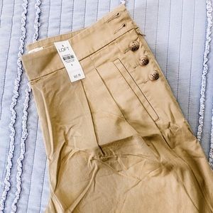 Wide leg khaki pant from Loft.